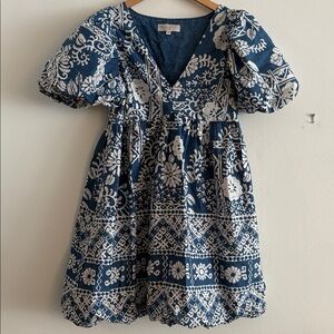 Caroline Constas Puff Sleeve Dress